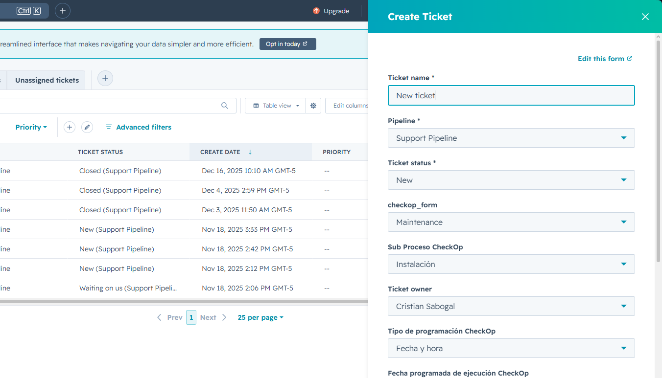 Tickets-HubSpot--CheckOP