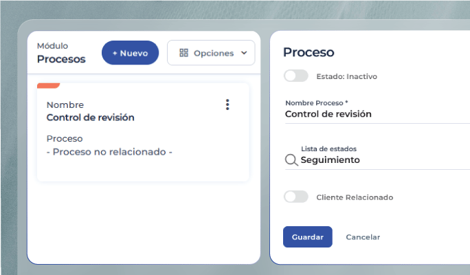 Gestión de procesos en Checkop para estructurar y organizar operaciones en campo mediante flujos de trabajo y segmentación de actividades