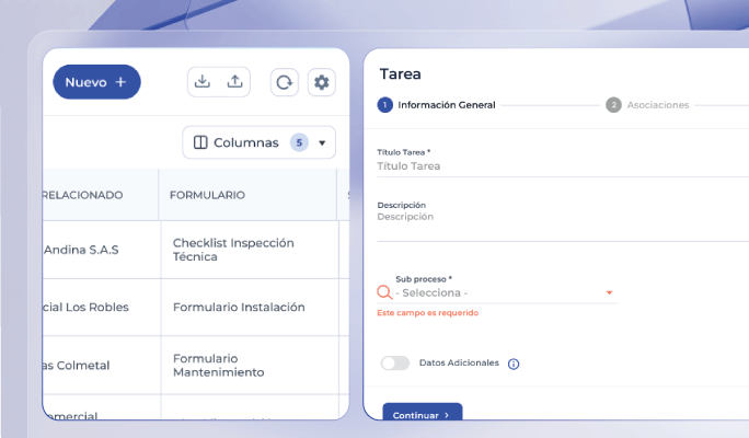 Gestión de usuarios, roles y permisos en Checkop para controlar accesos y organización de equipos en campo
