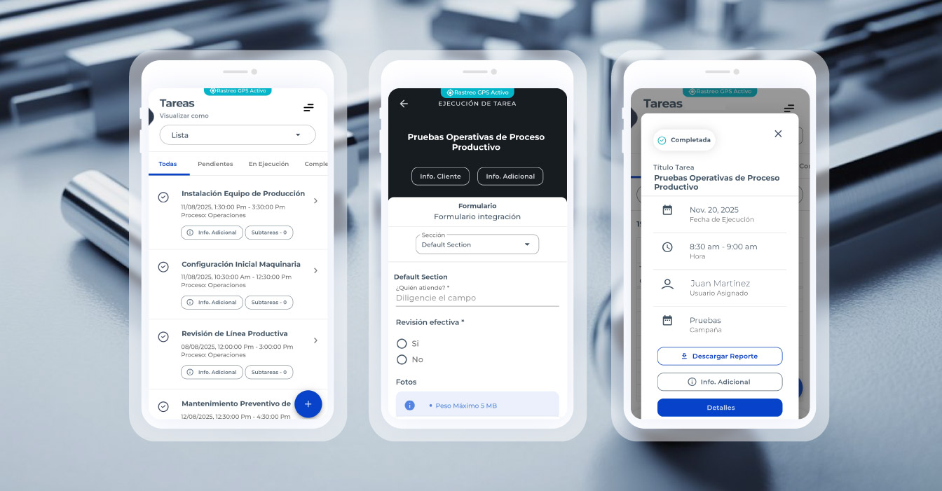 Media Slider - Manufactura - Mantenimiento Preventivo y Correctivo de Activos