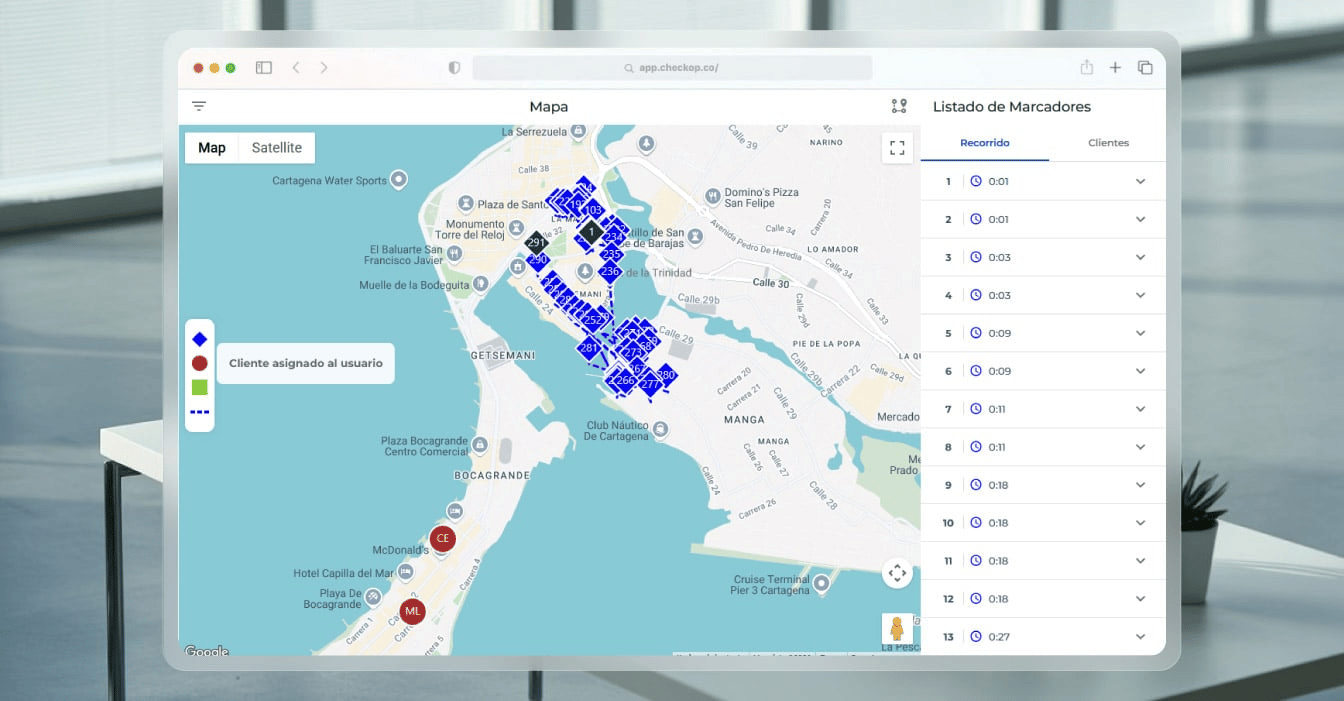 Gestión de instalaciones eléctricas con CheckOp para control de tareas técnicas y seguimiento de operaciones en campo