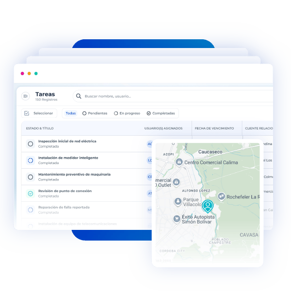 Gestión de equipos técnicos en telecomunicaciones con CheckOp para coordinación de actividades y supervisión de operaciones en campo