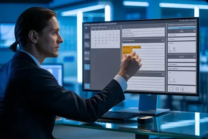 Task management in CheckOP for operational tracking and field activity control