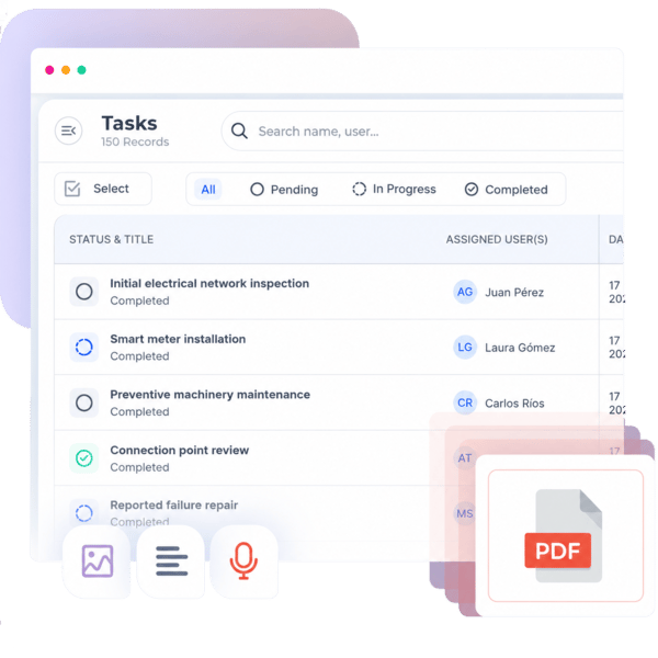 Complete traceability of medical interventions with CheckOP for activity tracking and operational control in the field
